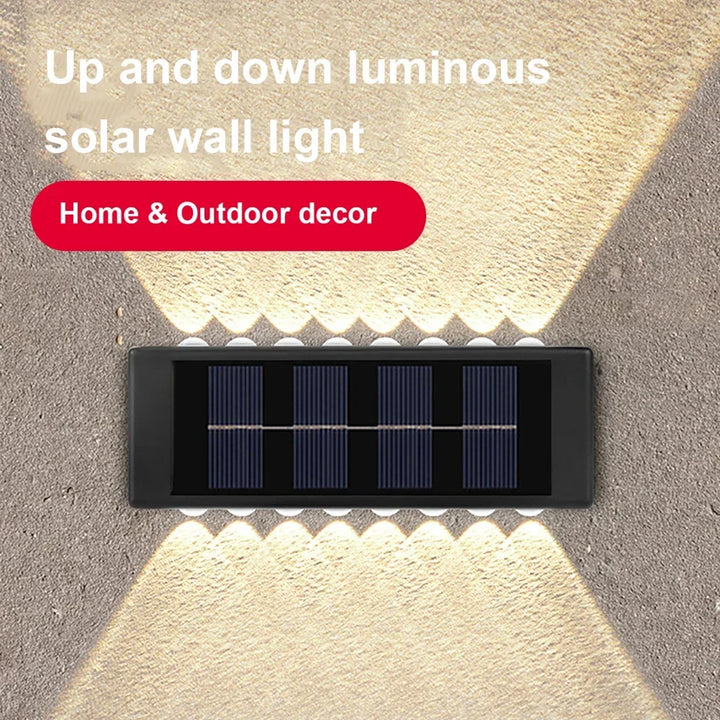 Solar Waterproof Outdoor Wall Lamp