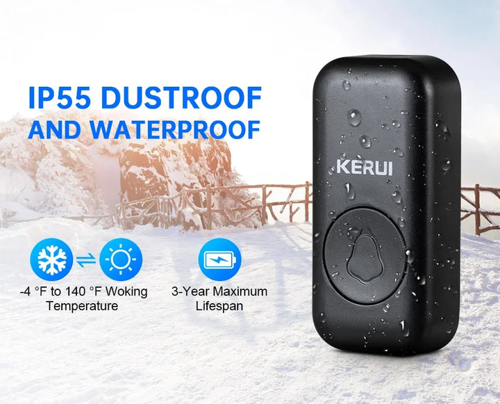 Waterproof Wireless Outdoor Doorbell