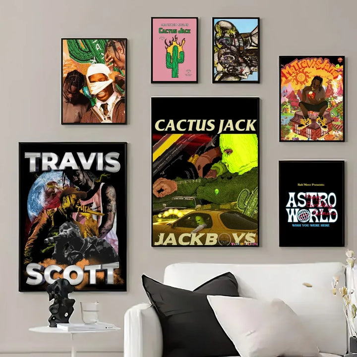 Rapper Travis Scott Poster