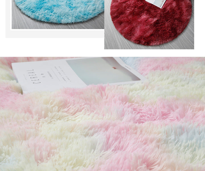 Super Soft Plush Round Rug Mat