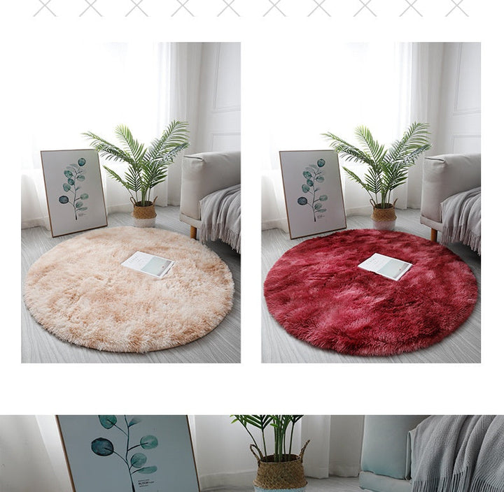 Super Soft Plush Round Rug Mat