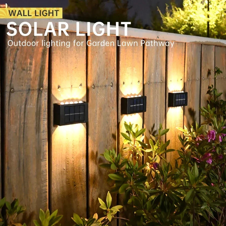 Solar Waterproof Outdoor Wall Lamp