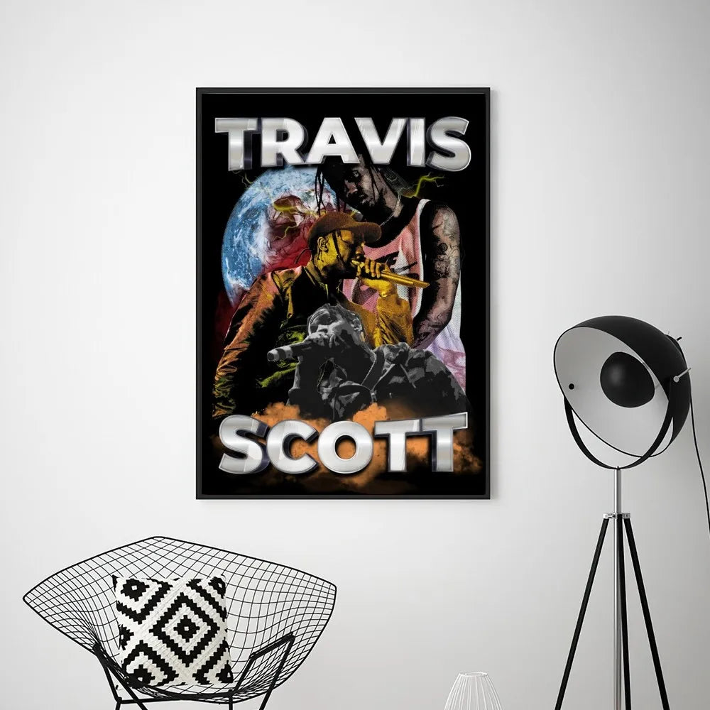 Rapper Travis Scott Poster