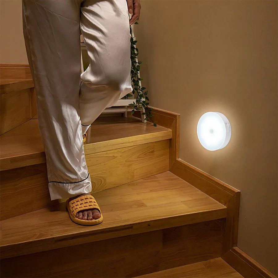 Motion Sensor LED Night Light Lamp