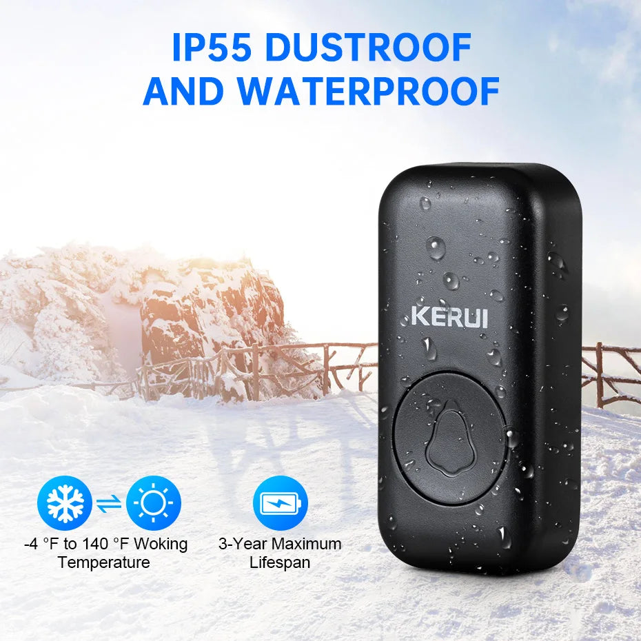 Waterproof Wireless Outdoor Doorbell