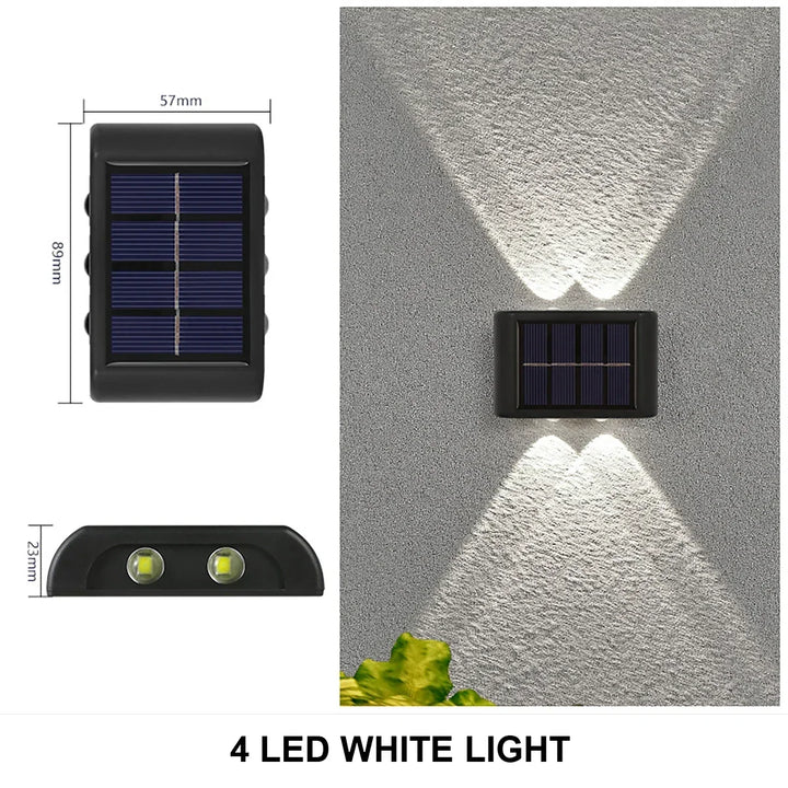 Solar Waterproof Outdoor Wall Lamp