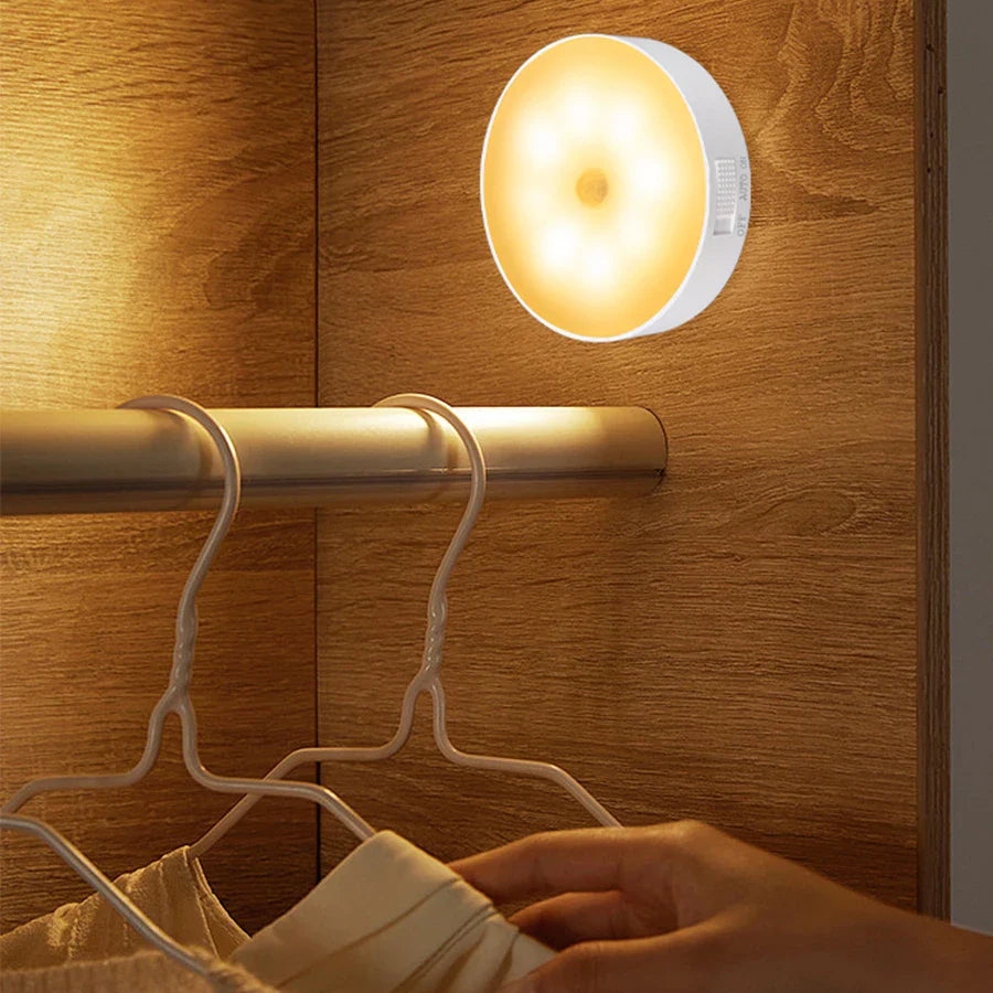 Motion Sensor LED Night Light Lamp