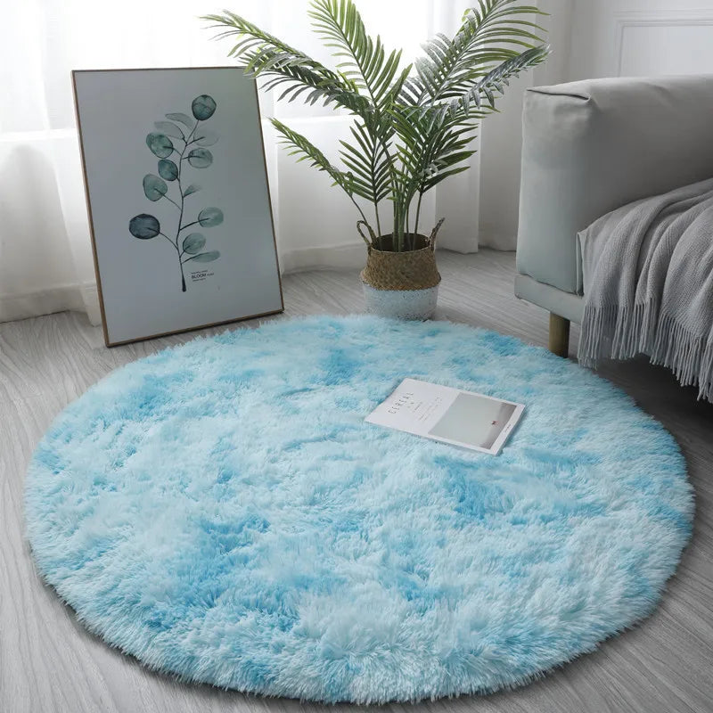 Super Soft Plush Round Rug Mat