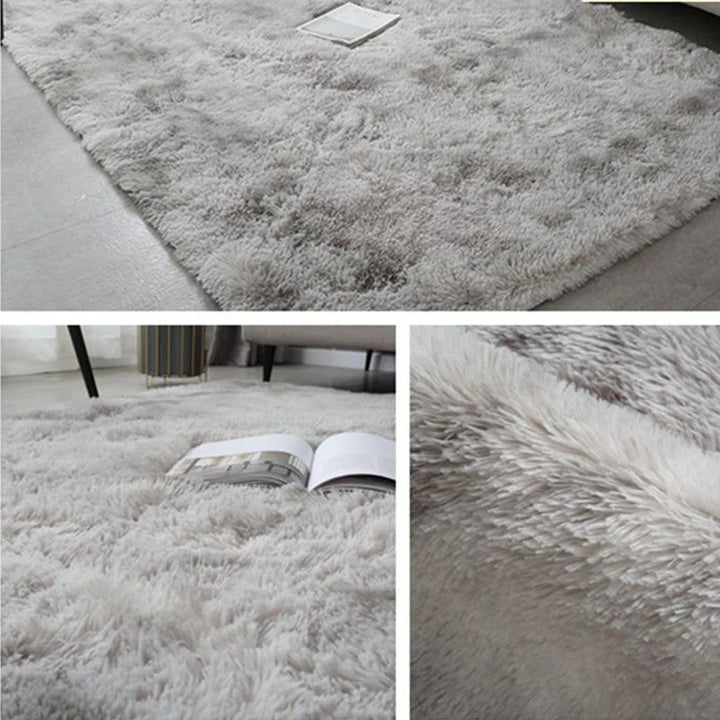 Gray Plush Carpet