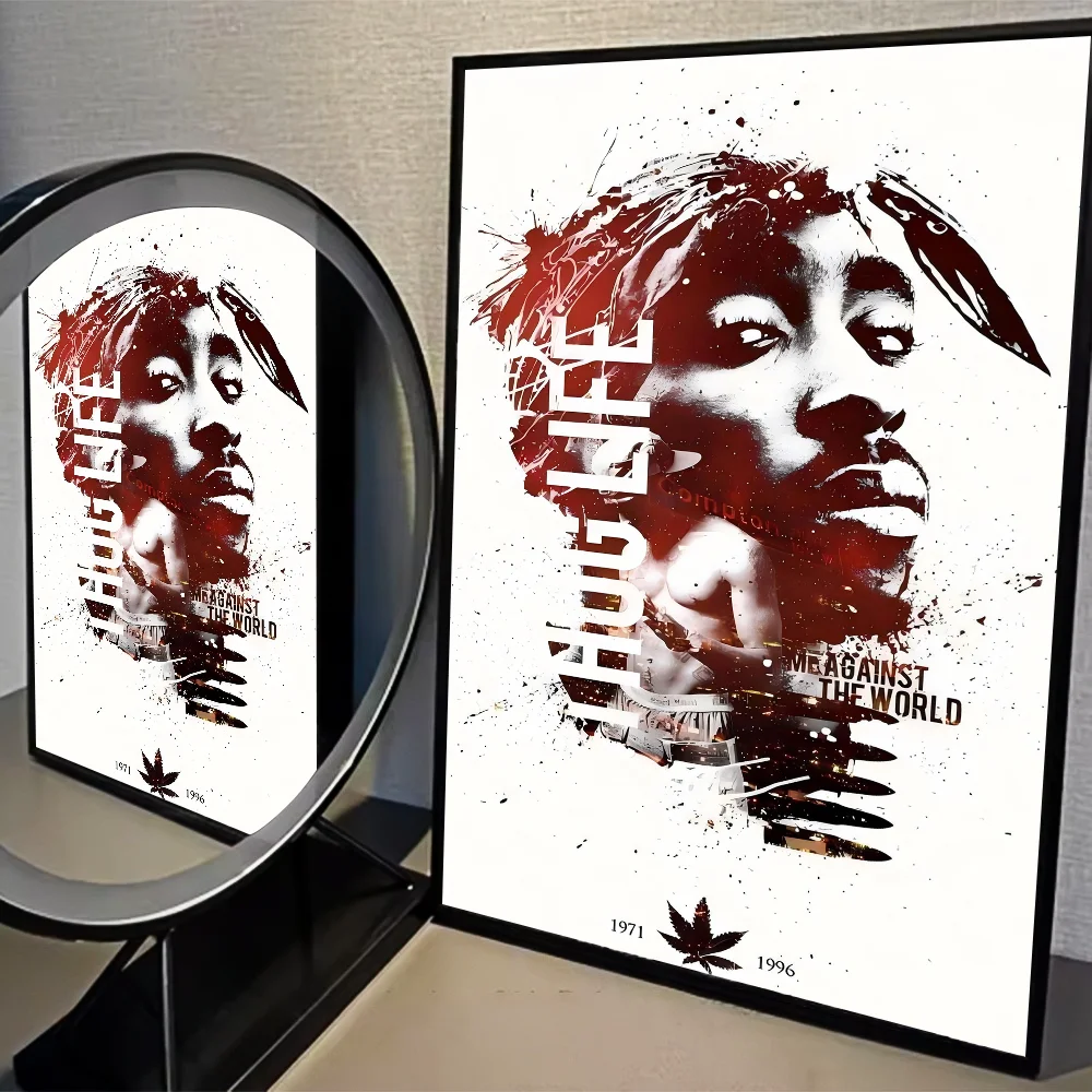 RIP Rapper 2Pac Wall Art