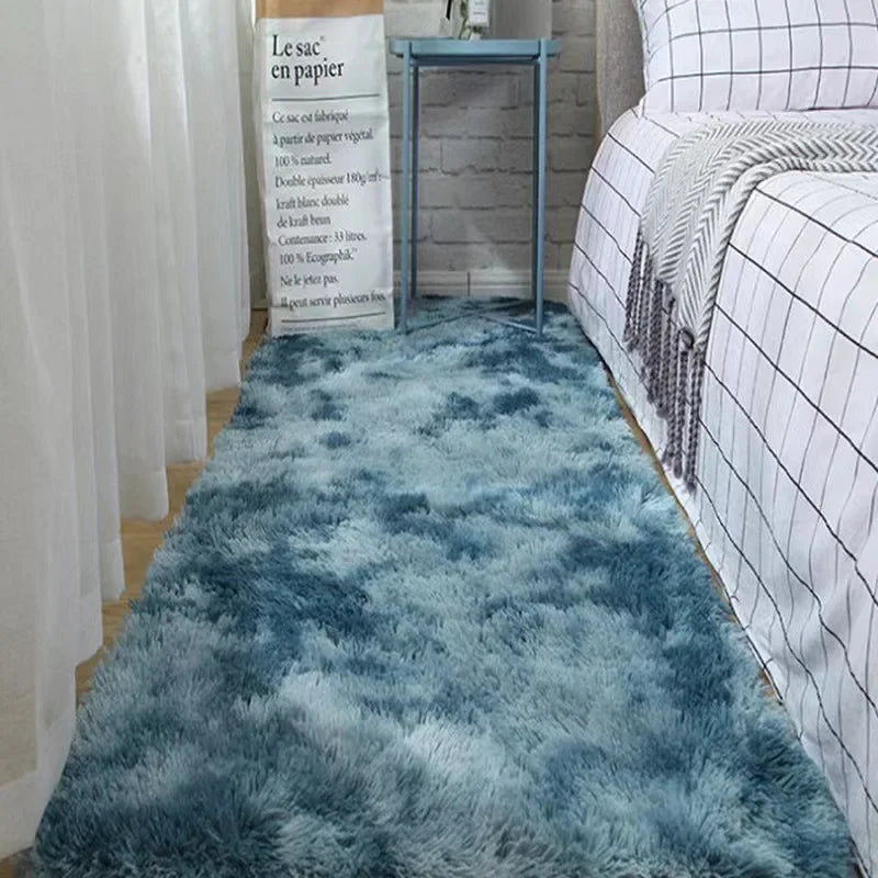 Gray Plush Carpet