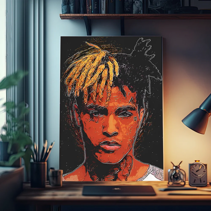 XXXTentacion Anime Poster