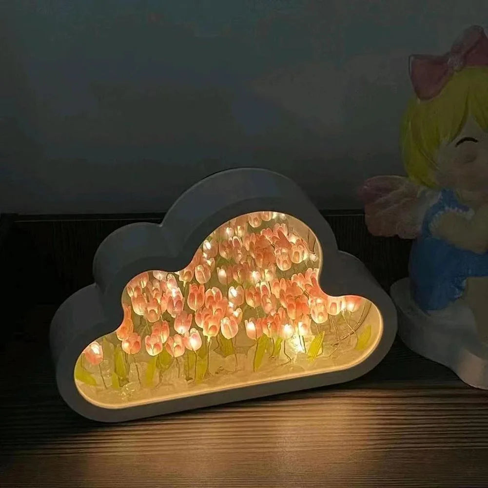 DIY Cloud Tulip LED Night Light