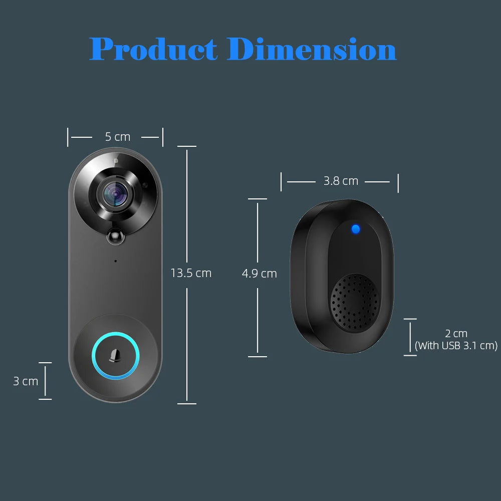 1080P Wireless Video Doorbell