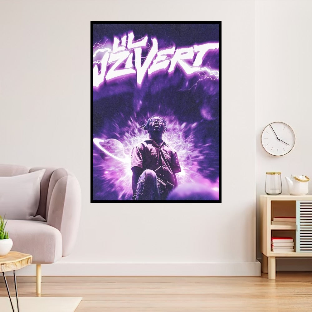 Rapper Lil Uzi Vert Wall Painting