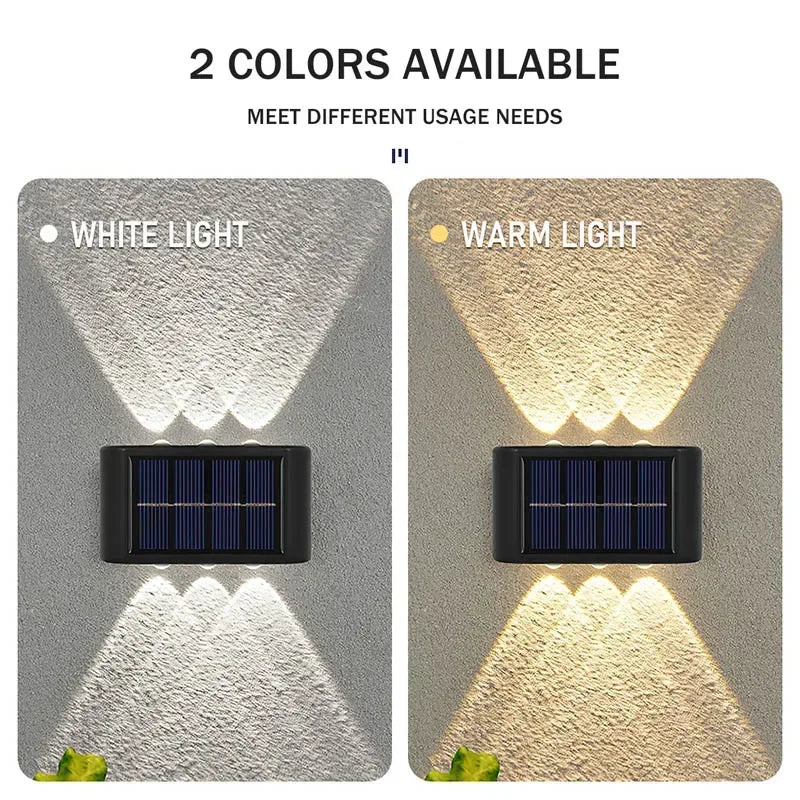 Solar Waterproof Outdoor Wall Lamp