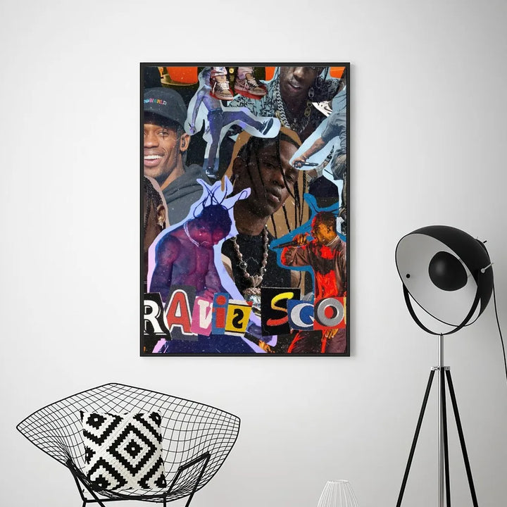 Rapper Travis Scott Poster