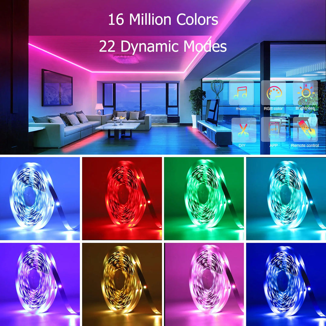 RGB 1-40M Led Strip Light