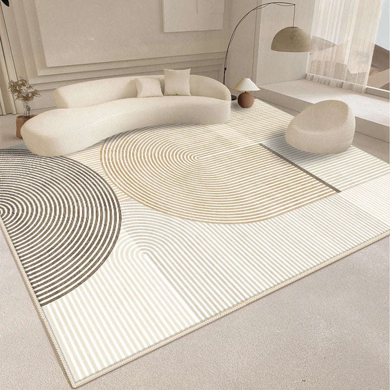 Modern Style Living Room Decoration Line Carpet