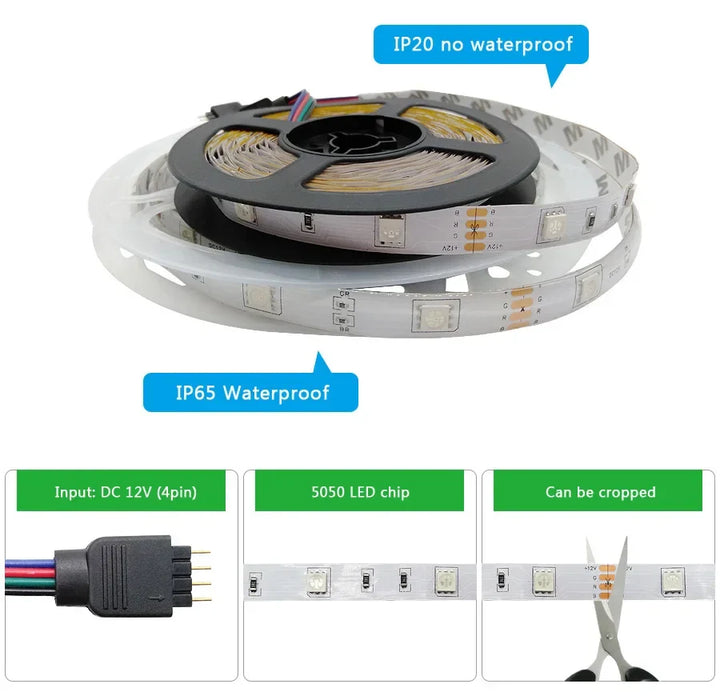 30M RGB LED Strip Lights